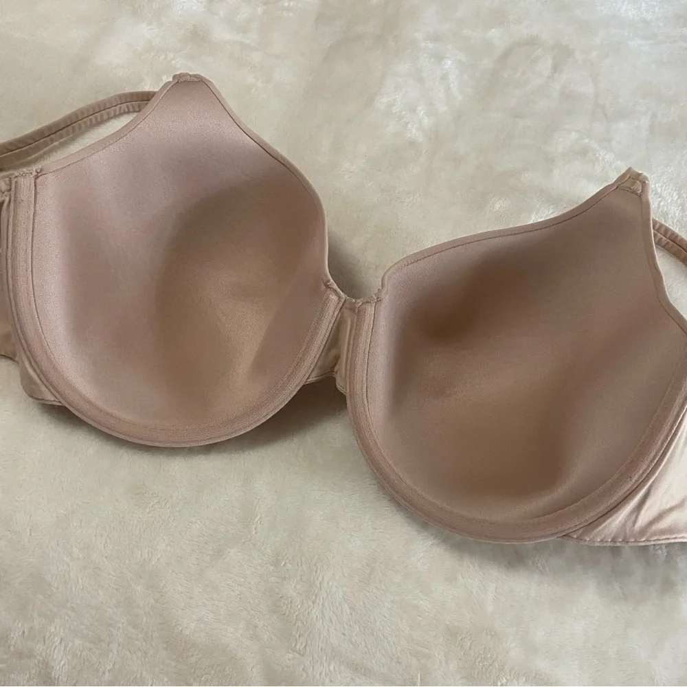 SKIMS / Nude Lightly Lined Padded Underwire Bra Size 34DDD - Picture 4 of 6